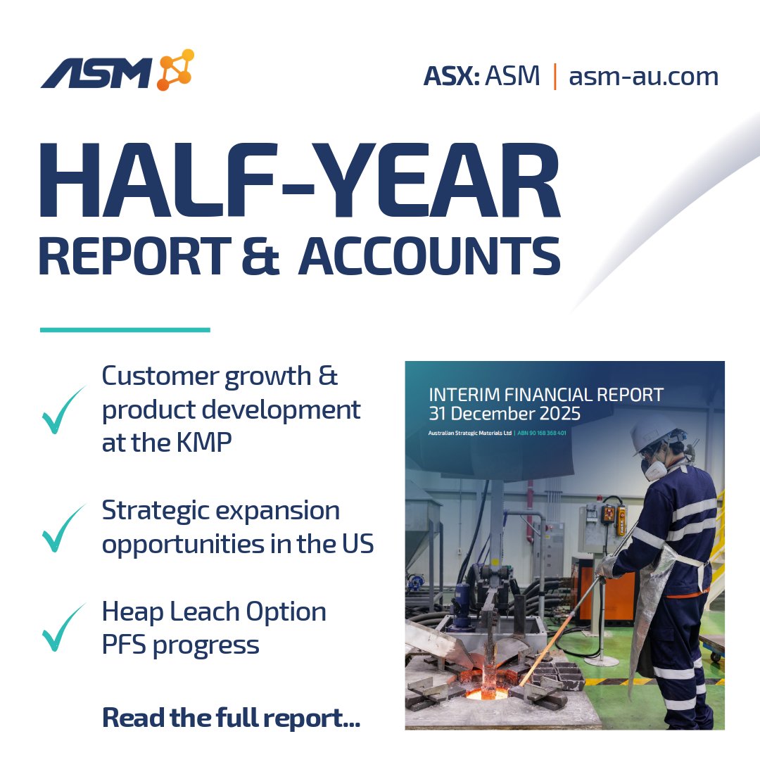 Australian Strategic Materials (ASM) tweet media