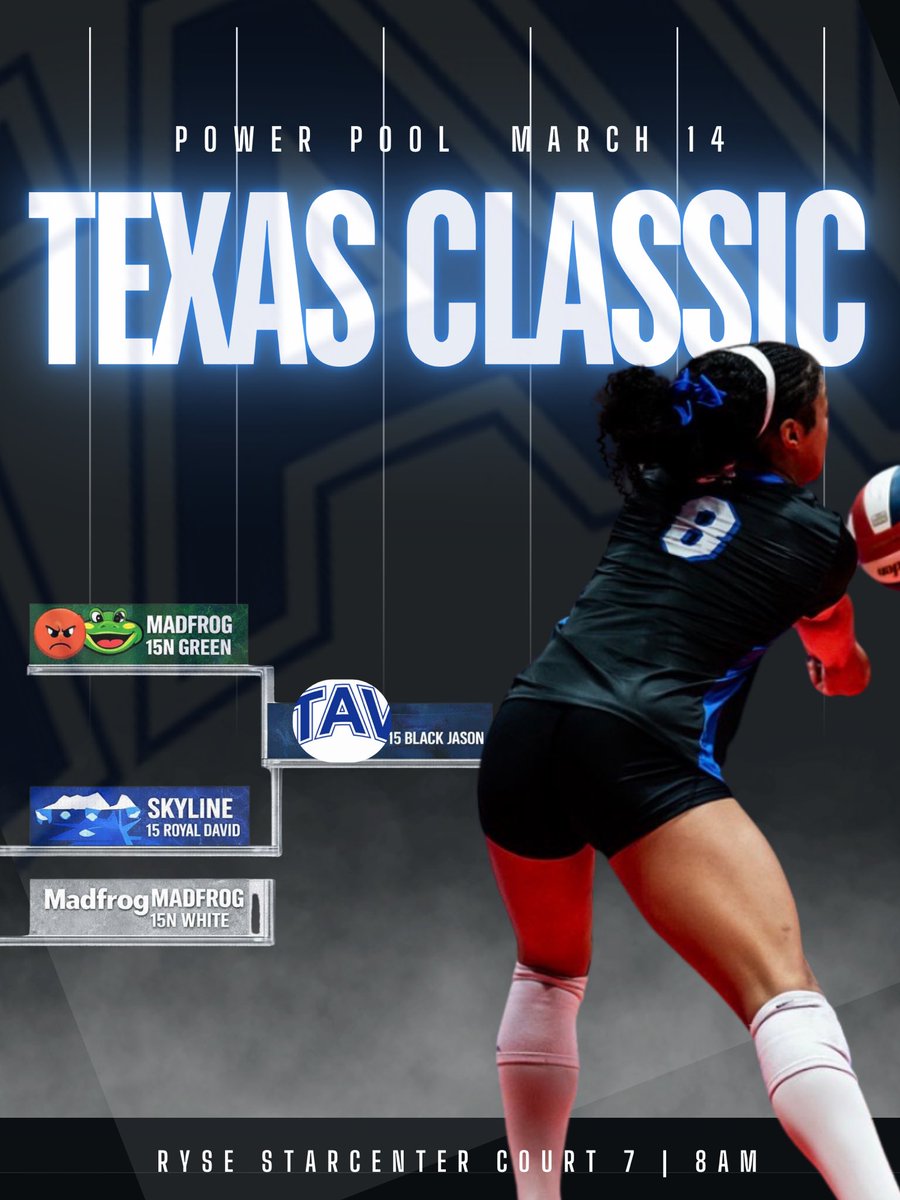 BigPlayPey2029's tweet photo. Power Pool Up Next 🤾🏽♀️🏐💨
•
•
•
#TexasClassic
#NTR
#BidEvent
#PowerPool
#RyseStarCenter https://t.co/dU8NFUgOxA