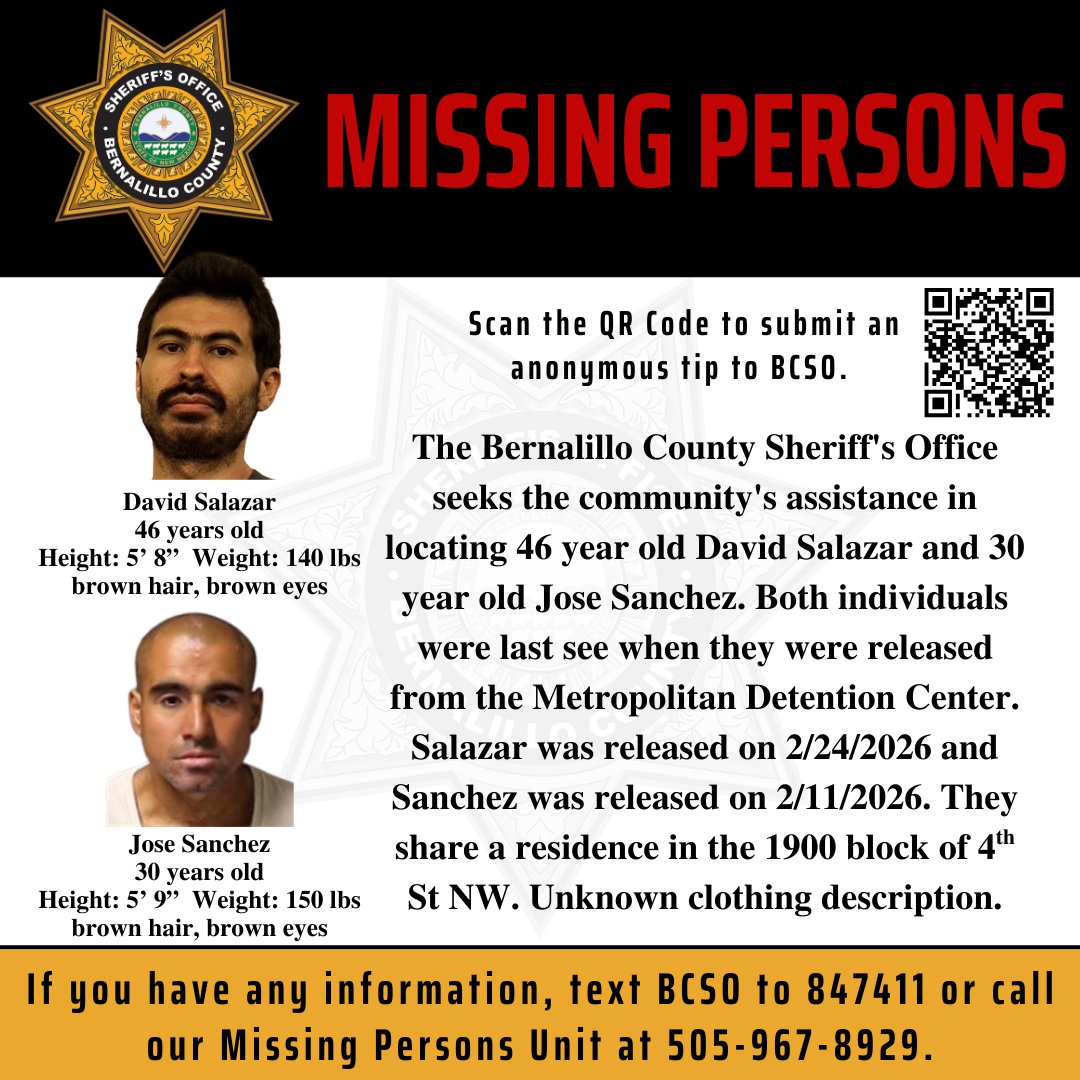 BCSO (Sheriff) NM tweet media