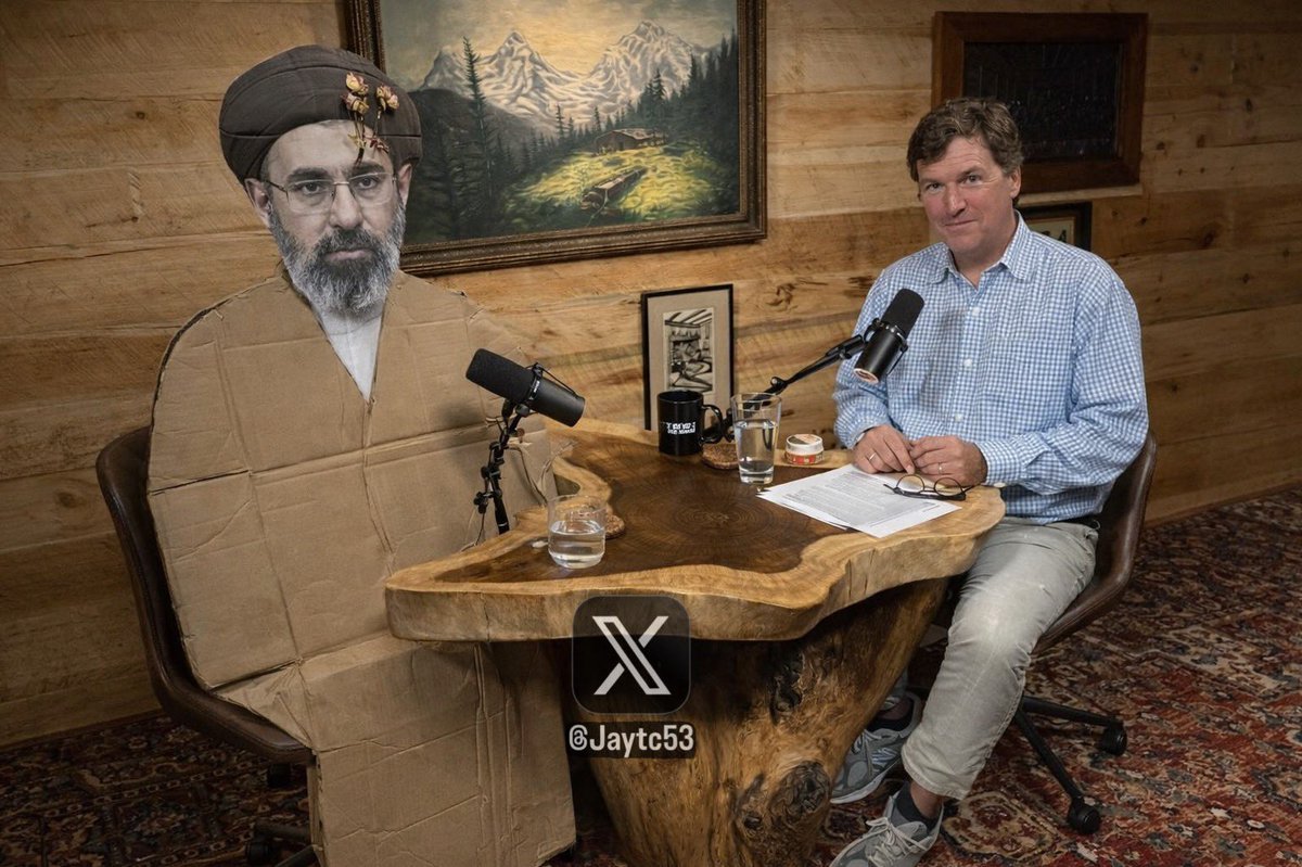 Tucker Carlson's next guest....🤣