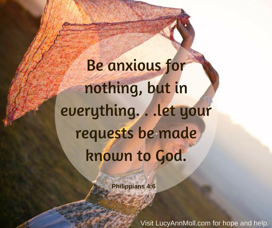 1. Don’t worry.
2. Pray.
3. Be thankful.