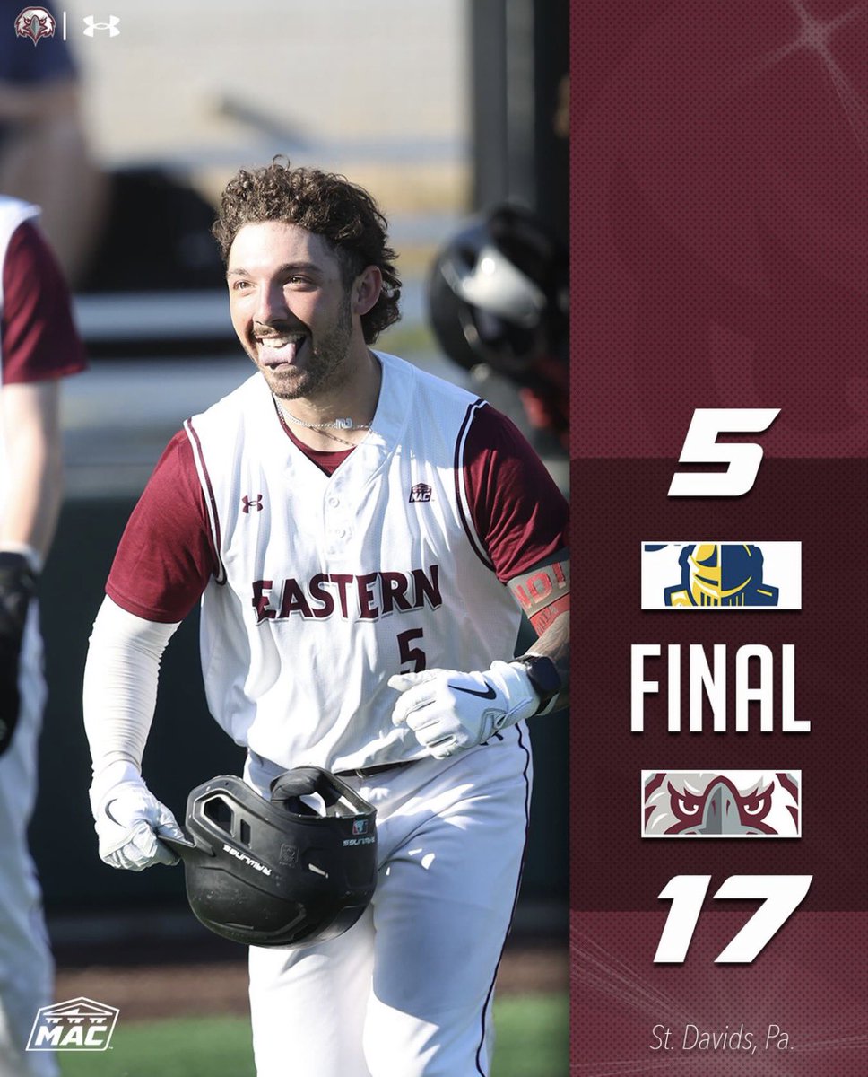 Eastern University Baseball tweet media