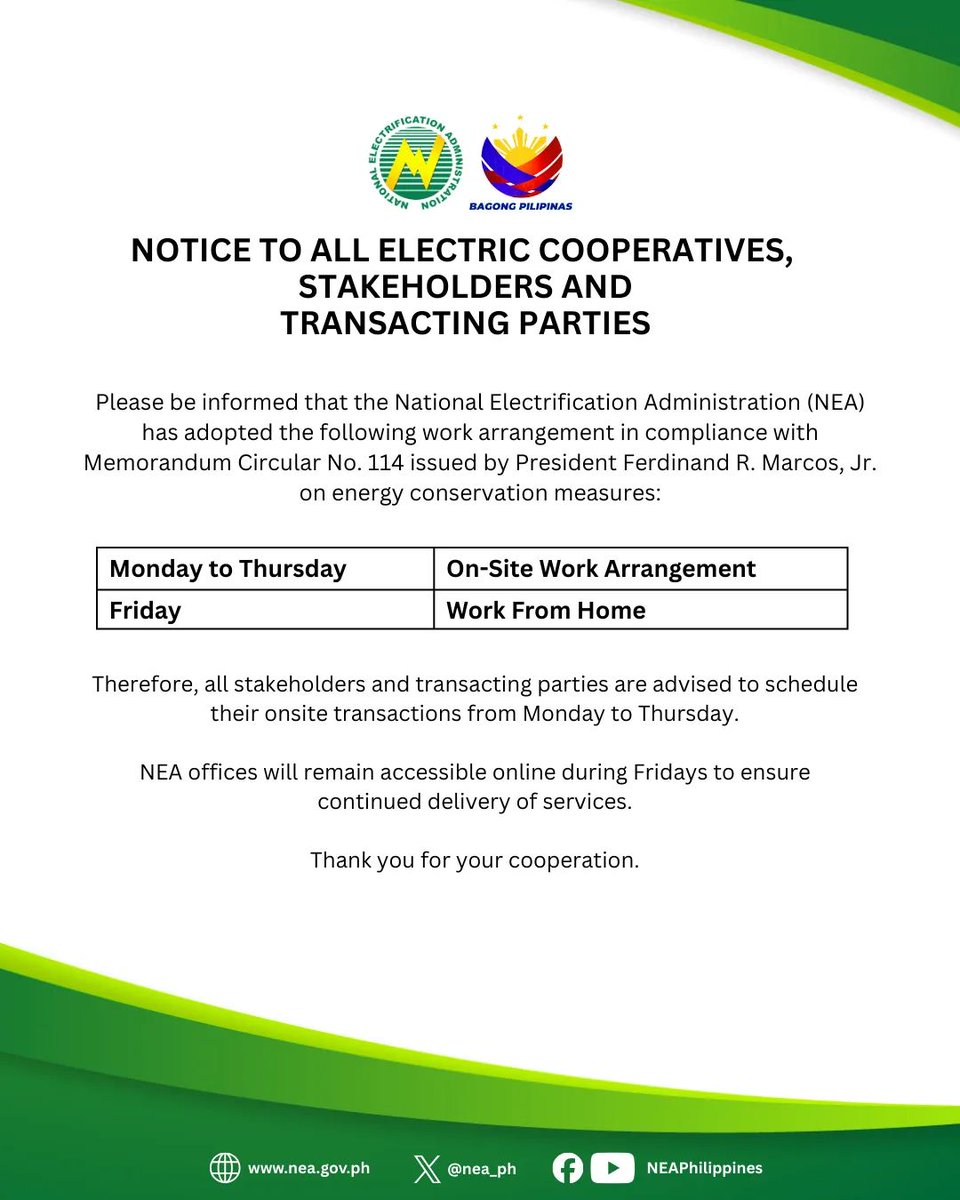 NEA Philippines tweet media