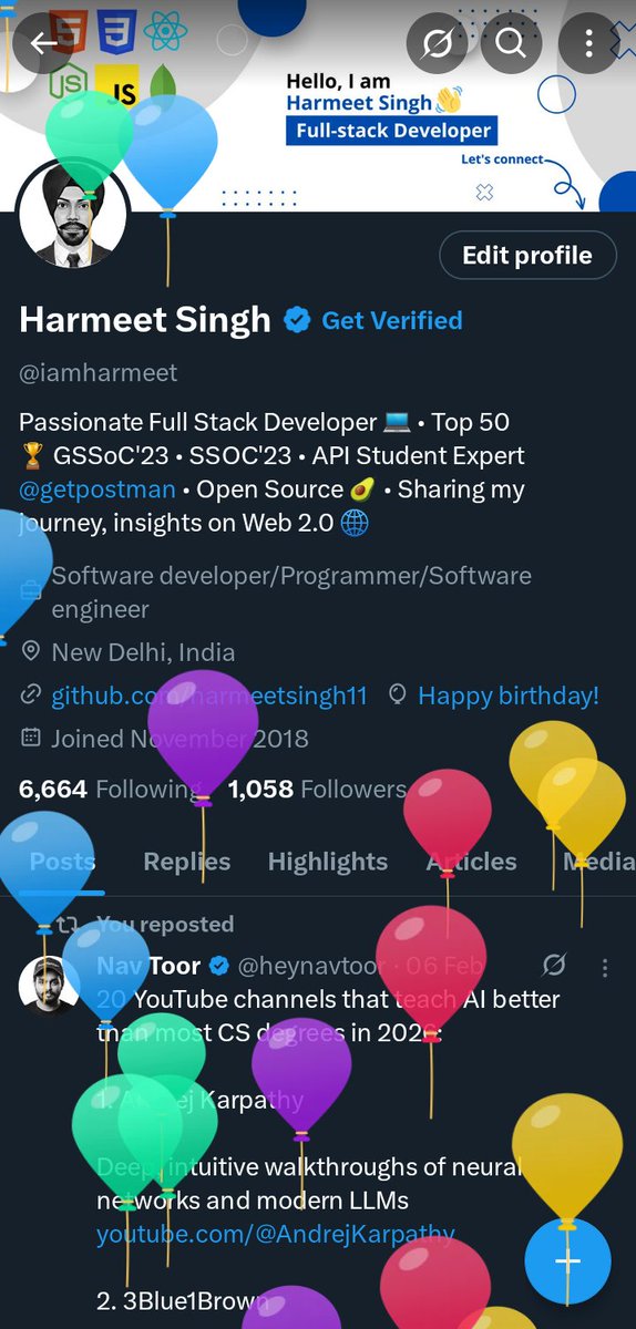 Harmeet Singh tweet media