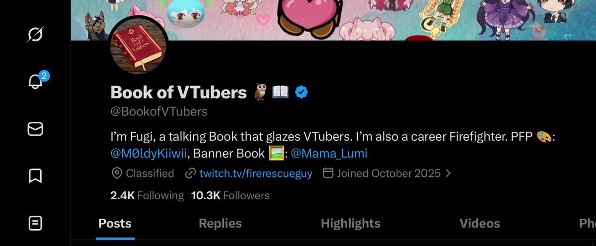 Book of VTubers 🦉📖 tweet media