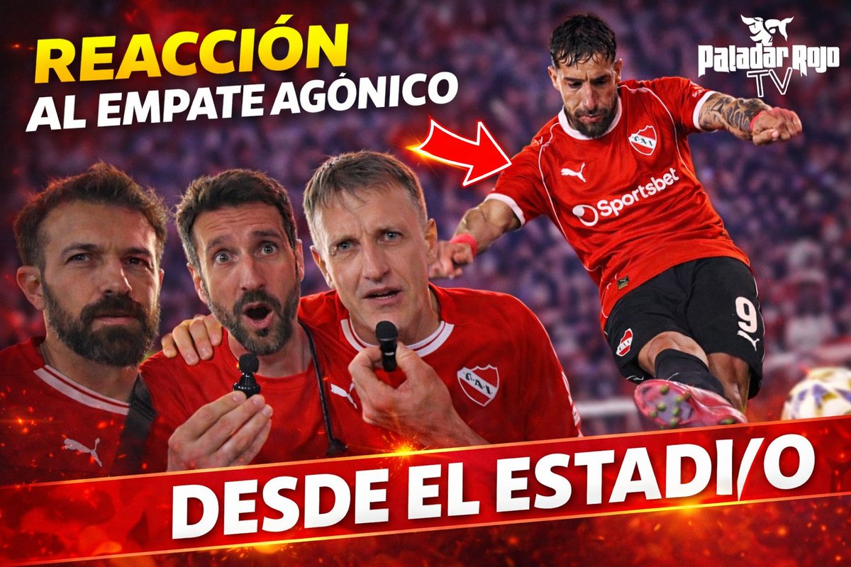 Paladarrojo570's tweet photo. 🔥 REACCIÓN DESDE LA CANCHA🇦🇹👉🏼Te traemos la reacción en caliente, sin cassette y con todo lo que dejó el partido.
🎥 Ya está en YouTube
https://t.co/4XllIGup49 https://t.co/4GLgyhx8D5