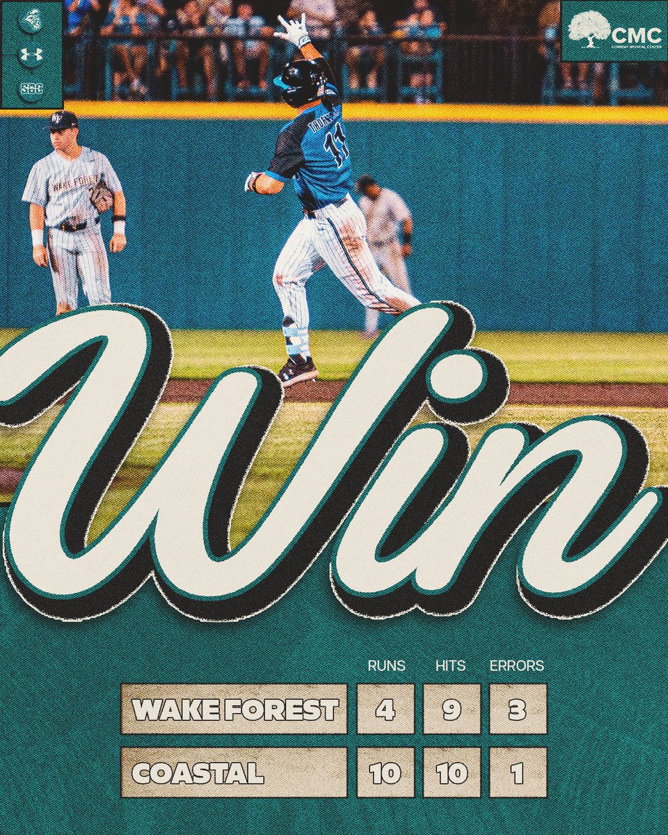 Coastal Carolina Baseball tweet media