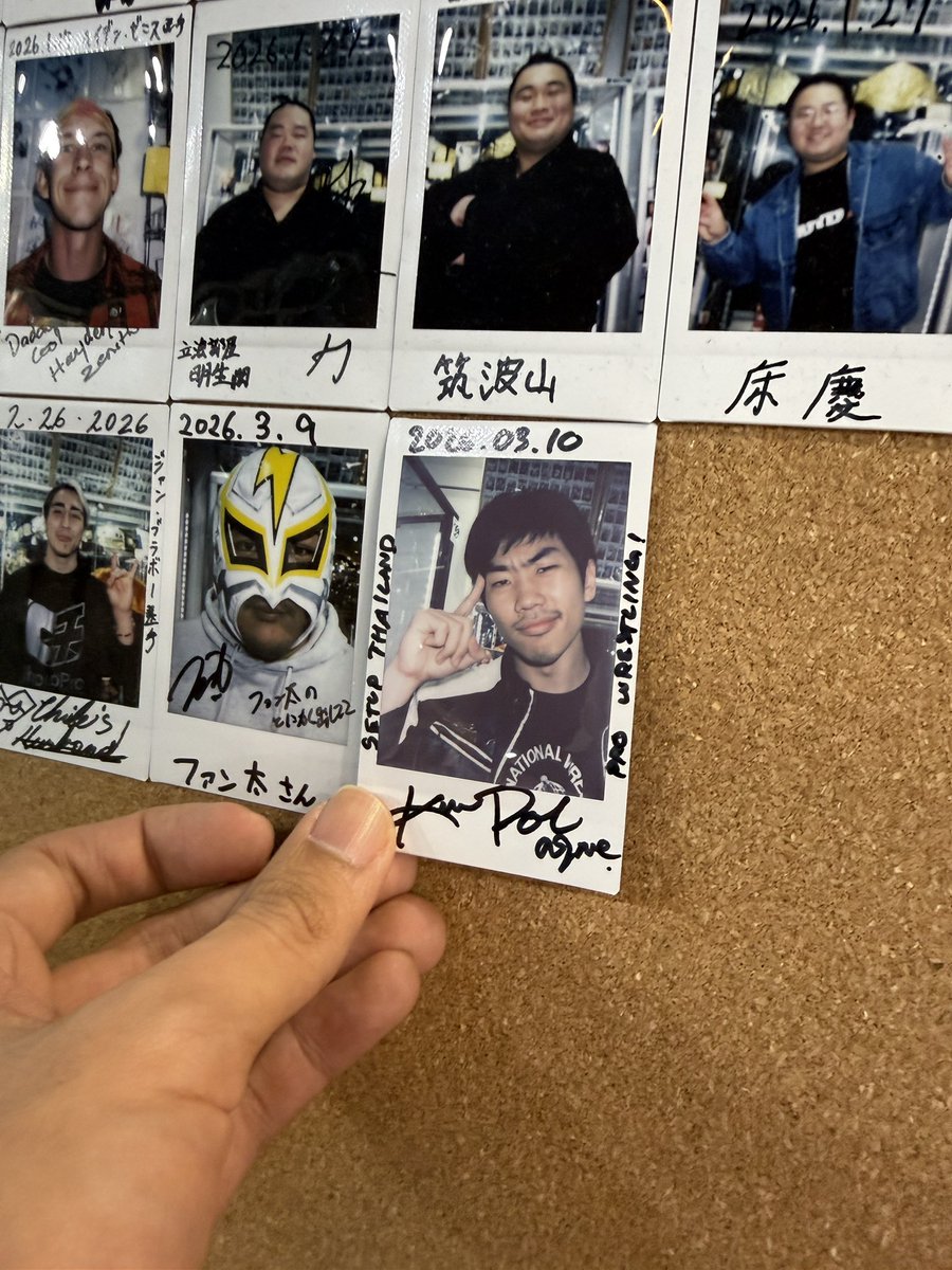 isaysci's tweet photo. Tokyo Day 3

A visit to Toudoukan store, they recognized me as a pro wrestler! Thank you~ I’m really happy and hopefully I can visit again~

闘道館に行ったら、プロレスラーとして覚えていてくださいました。
本当にありがとうございます。とても嬉しかったです。また行けたら嬉しいです。 https://t.co/cvYVp2deFl