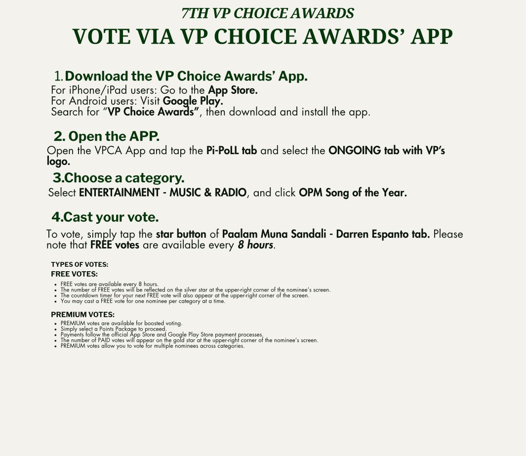 DARREN's Voting Team tweet media
