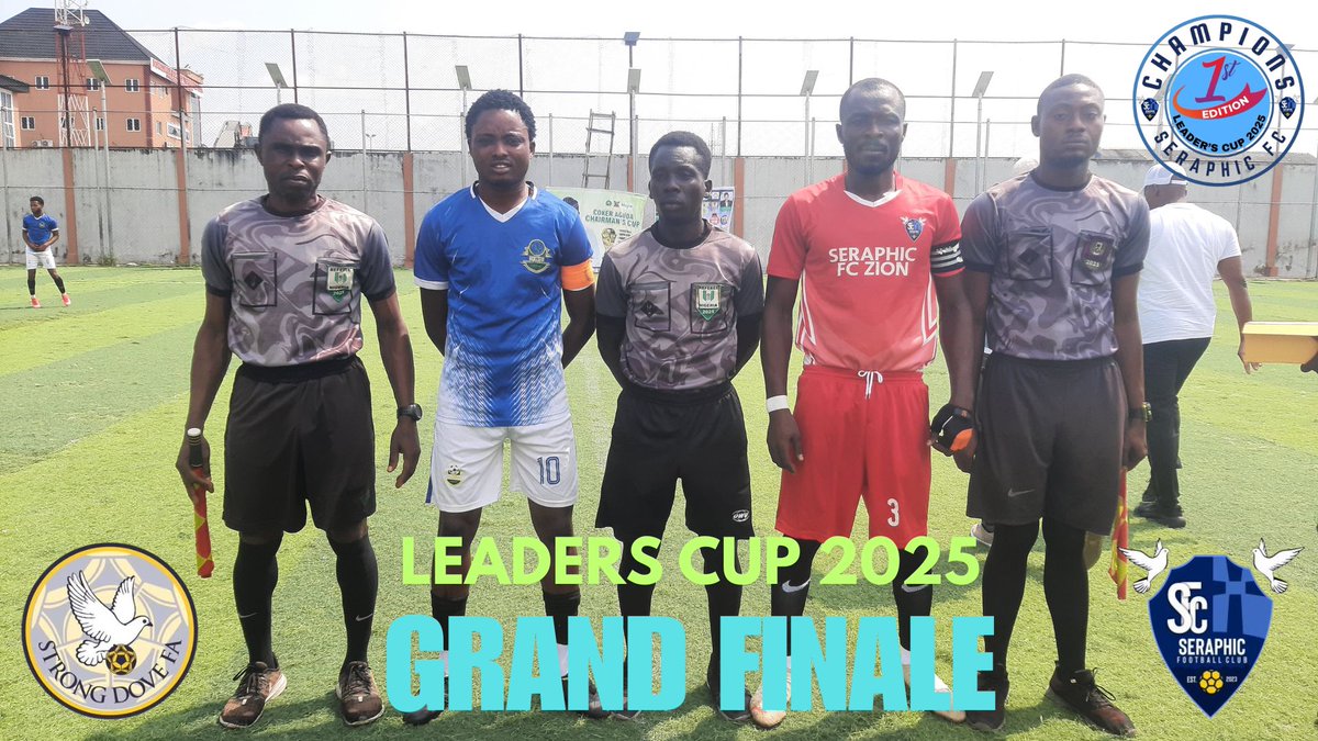 ClubSeraph10395's tweet photo. 🥇Leaders Cup🏆 2025: Champions Seraphic FC. https://t.co/HPI2GYME3R