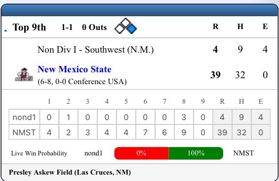 11Point7 College Baseball tweet media