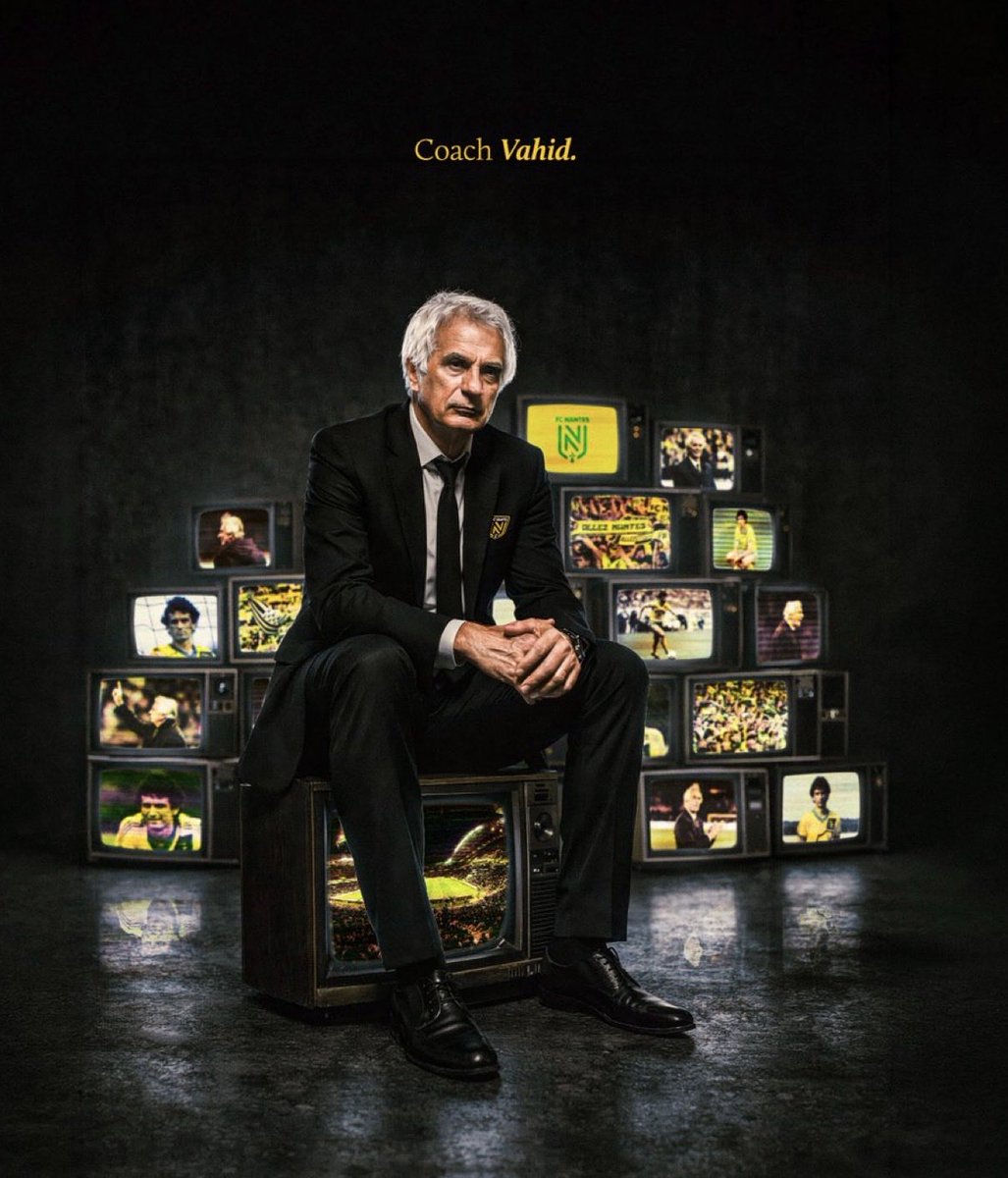 Bosnian Coach Vahid Halilhodzic takes over FC Nantes in Ligue 1 who are facing relegation. #Nantes #France #Ligue1