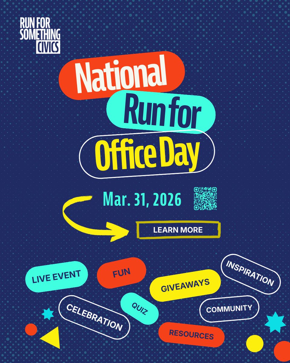 Run for Something Civics tweet media