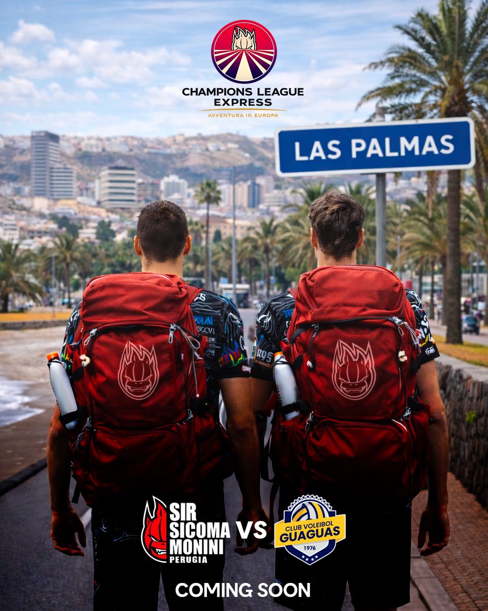 SIRVolleyPG's tweet image. 🚂 𝑪𝒉𝒂𝒎𝒑𝒊𝒐𝒏𝒔 𝑳𝒆𝒂𝒈𝒖𝒆 𝑬𝒙𝒑𝒓𝒆𝒔𝒔
𝐴𝑣𝑣𝑒𝑛𝑡𝑢𝑟𝑒 𝑖𝑛 𝐸𝑢𝑟𝑜𝑝𝑎

Prossima tappa… Las Palmas🏝️

#BlockDevils #ComingSoon