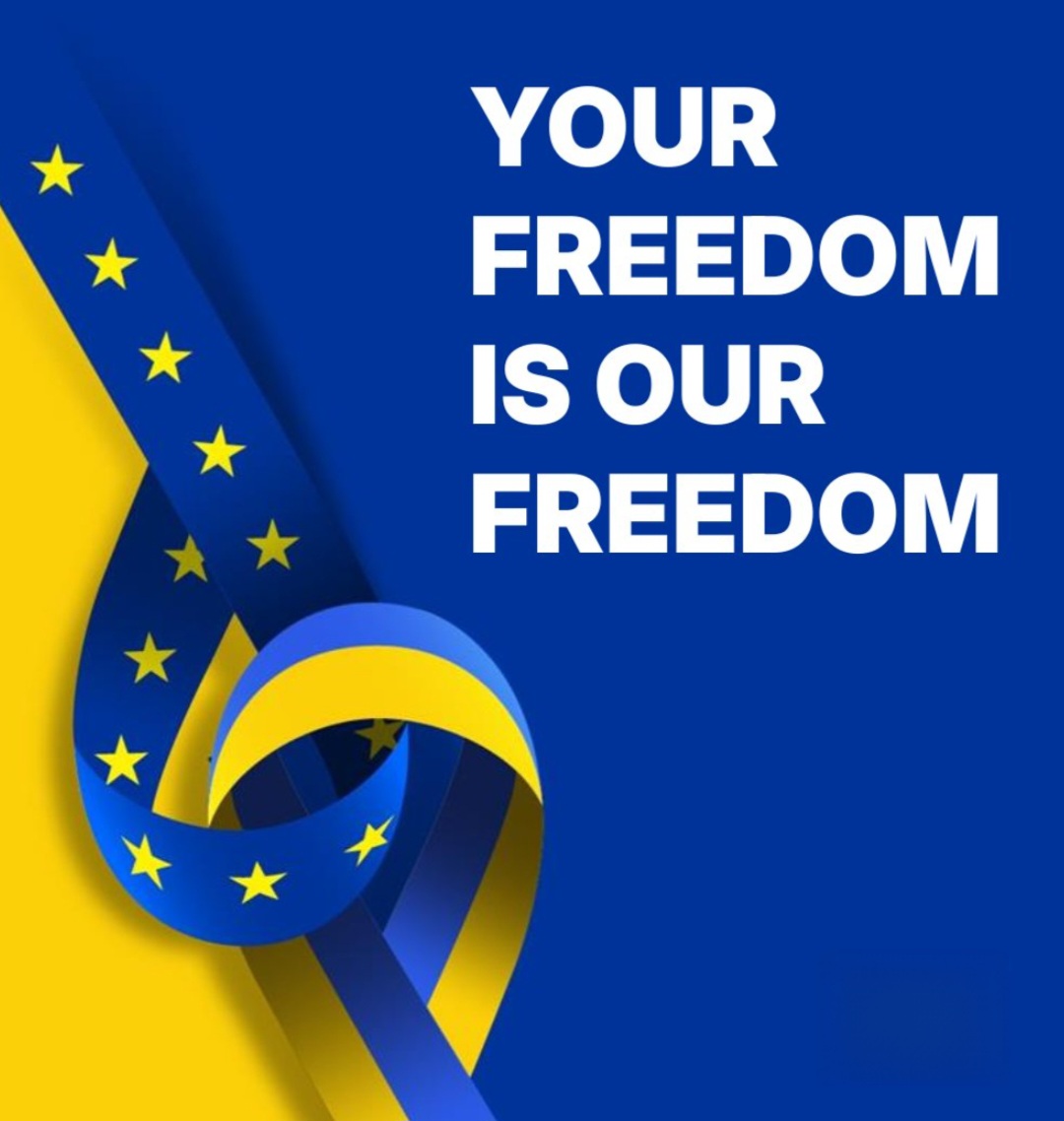 FacciniMyriam's tweet photo. Ukraine is fighting for Europe.
Europe MUST fight for Ukraine.

🇺🇦 NEVER stop supporting Ukraine 🇺🇦 https://t.co/QHvS1T5i9V