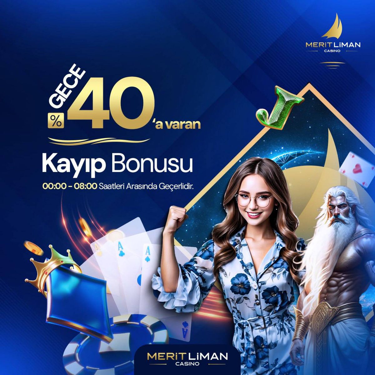 Meritmlcx's tweet photo. ☘️GECEYE ÖZEL! %40’A VARAN KAYIP BONUSU

⏰00:00 – 08:00 saatleri arasında geçerli!
🔴Gece kuşlarına özel bonus!
🟠 %40’a varan Kayıp Bonusu ile kaybını avantaja çevir!
🎆Yalnızca Canlı casino ve slot oyunlarındaki kayıplarınız için geçerlidir. 
❤️ SENDE BİZE KATIL,FARKI HİSSET https://t.co/orOL3IlpNB