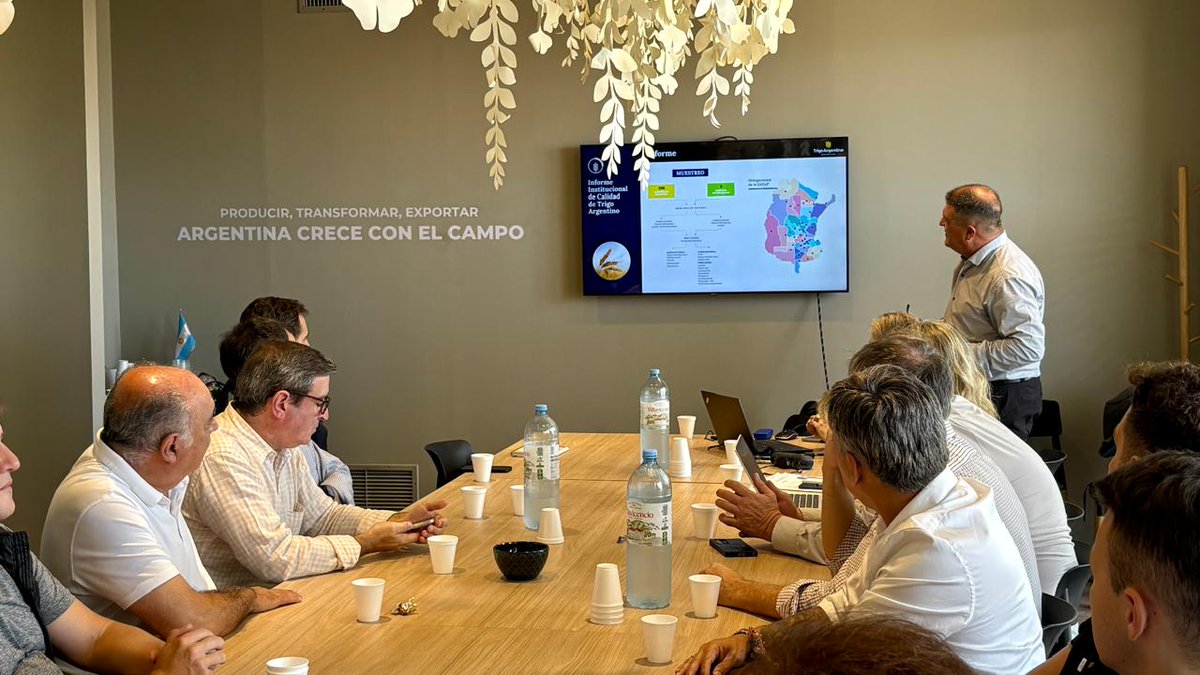 🌾🇦🇷 𝐓𝐑𝐈𝐆𝐎 𝐀𝐑𝐆𝐄𝐍𝐓𝐈𝐍𝐎 | 𝐏𝐫𝐞𝐬𝐞𝐧𝐭𝐚𝐜𝐢𝐨́𝐧 𝐈𝐧𝐟𝐨𝐫𝐦𝐞 𝐈𝐧𝐬𝐭𝐢𝐭𝐮𝐜𝐢𝐨𝐧𝐚𝐥 𝐝𝐞 𝐂𝐚𝐥𝐢𝐝𝐚𝐝 𝟐𝟎𝟐𝟓/𝟐𝟎𝟐𝟔

🌾 En el marco de la Expoagro 2026 se presentaron los 𝐩𝐫𝐢𝐦𝐞𝐫𝐨𝐬 𝐫𝐞𝐬𝐮𝐥𝐭𝐚𝐝𝐨𝐬 𝐝𝐞𝐥 𝐢𝐧𝐟𝐨𝐫𝐦𝐞 𝐝𝐞 𝐜𝐚𝐥𝐢𝐝𝐚𝐝