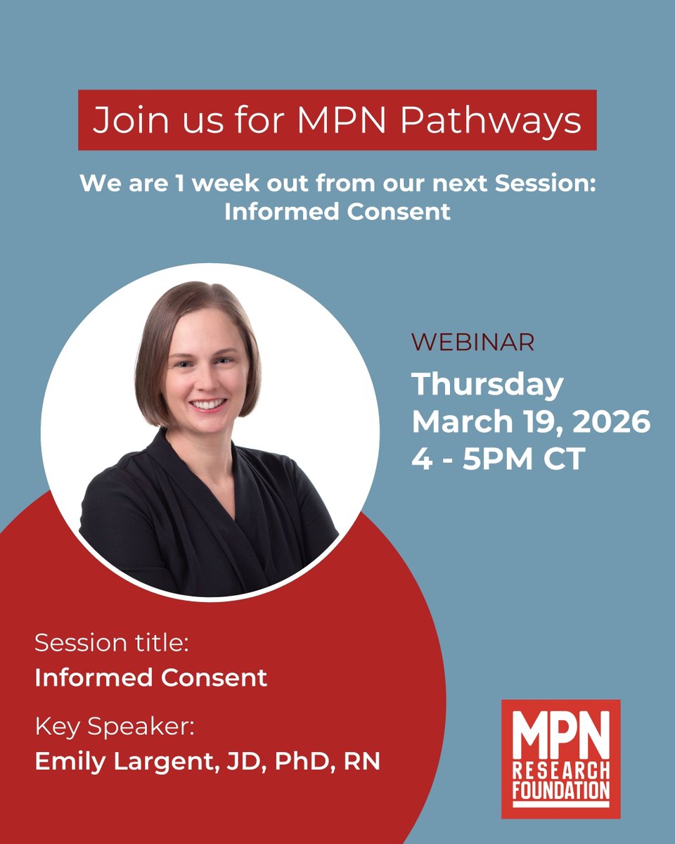 MPN Research Foundation tweet media