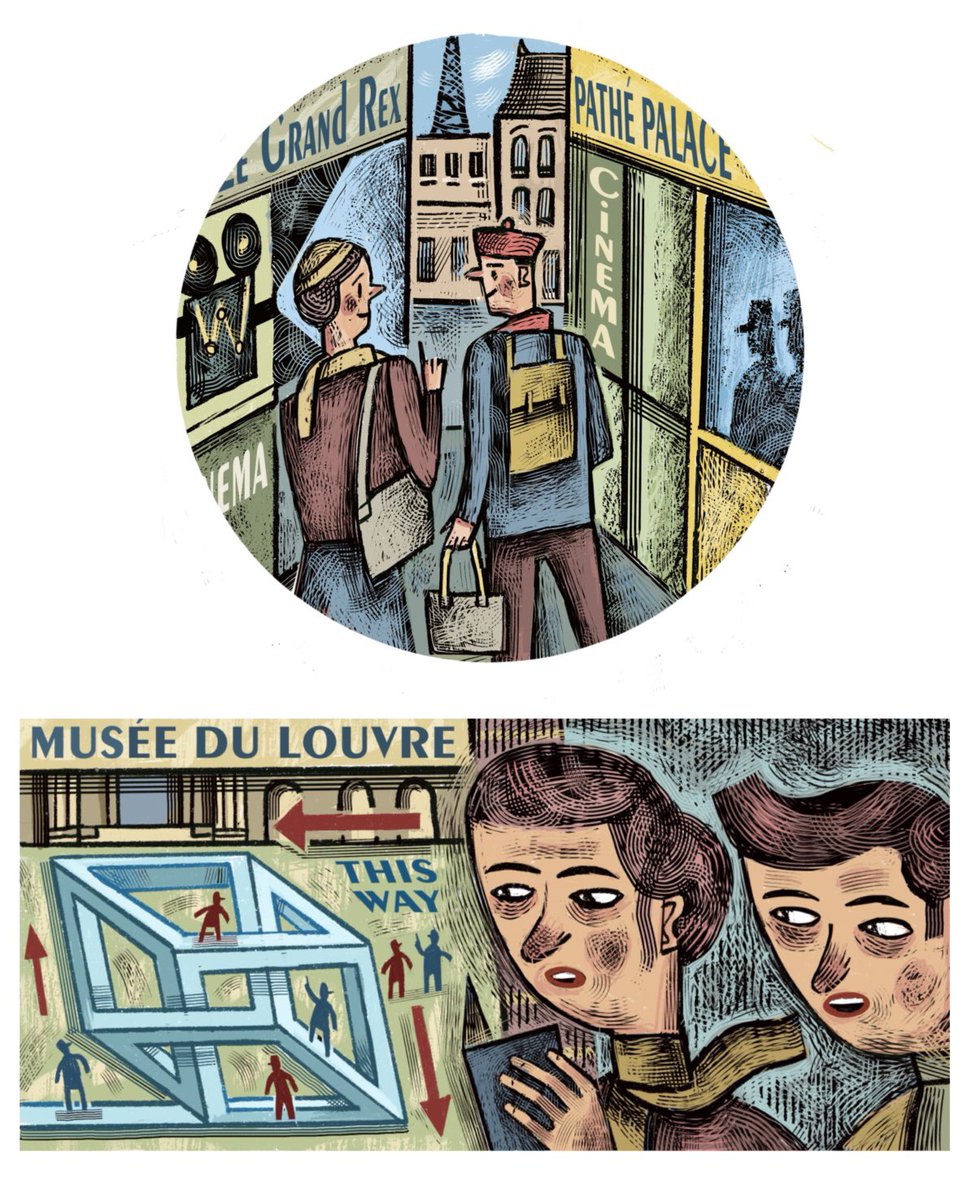 johnjmontgomery's tweet photo. Sarah Ditum and her partner visit Paris
for a holiday of Cinema &amp; Art
'Woman About Town' March issue @TheCriticMag @sarahditum https://t.co/hyxW1Bqcyx