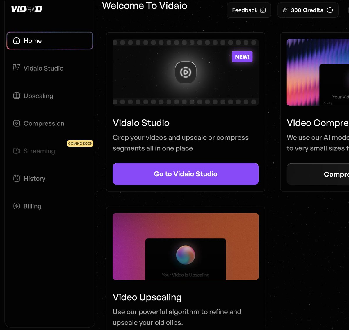 markjeffrey's tweet photo. In the VidAIo product to check on a few things .. first time I'm seeing from the video compressor / upscaler end user PoV (I've just seen it from the inside as a miner) -- very nice!
Great UI. https://t.co/FAkYFFilC0