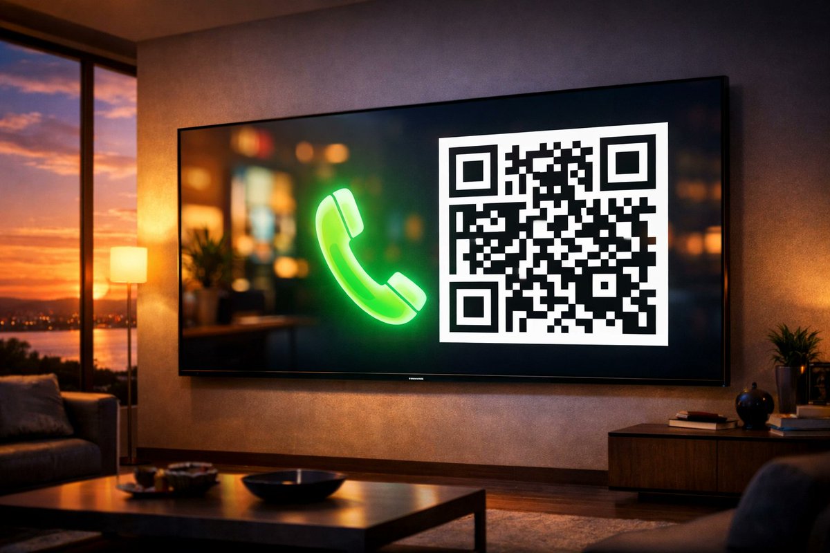 StationBreakPro's tweet photo. Stop wasting ad spend! 📺 Target your exact zip code with CTV. Scan the QR code on the TV to call or book instantly. 📲 Boost ROI and capture every lead. DM us now! 🚀 #CTV #Growth #LocalMarketing #ROI https://t.co/js8wD78eBc
