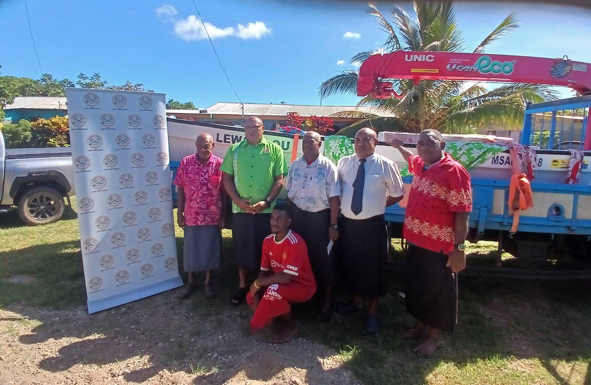 iTaukeiLand's tweet photo. TDFF EMPOWERS ITAUKEI BUSINESS IN NADROGA
Another successful recipient of the Taukei Development Fund Facility (TDFF) was celebrated today in the province of Nadroga.
#TDFF #divisifyservices #upgradecriticalequipment #Nadroga #supportitaukeibusiness #DrivingGrowth #resilience https://t.co/AX2eSuZ9OE