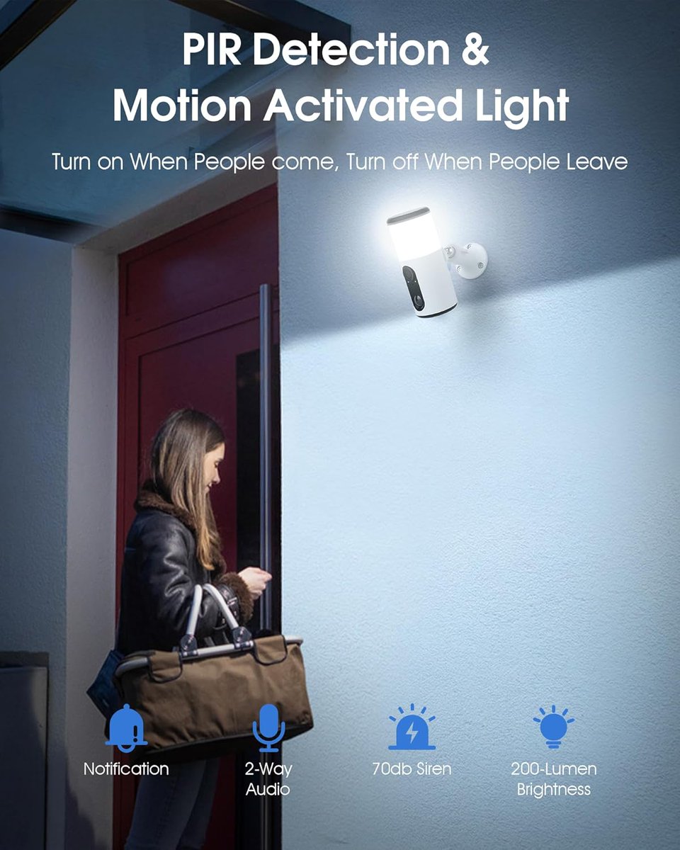 spieltimes's tweet photo. 🌞 57% OFF! (2 pk) Solar Security Cameras now $29.99 (was $69.99)!

Use code: Z9HCHJF6
https://t.co/Fq1MNUuGc1 #ad https://t.co/BTe3bWW3tc