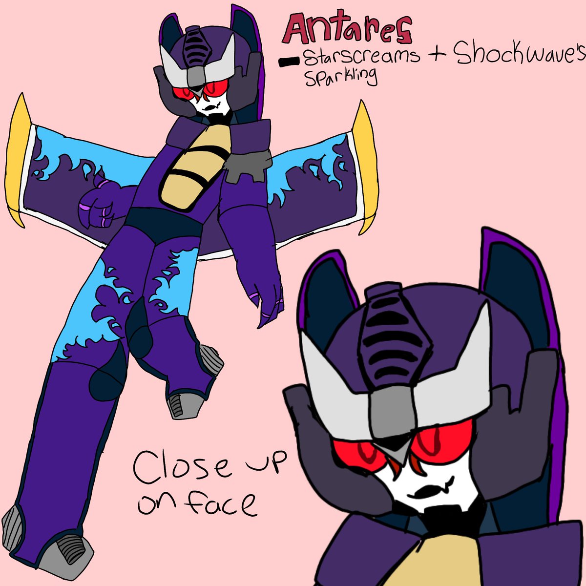 glitch5659's tweet photo. do u guys like my chud baby i made yesterday
did starscreams colors even try #transformers #starscream #shockwave #maccadam #shockstar https://t.co/n9N6Gm4vre