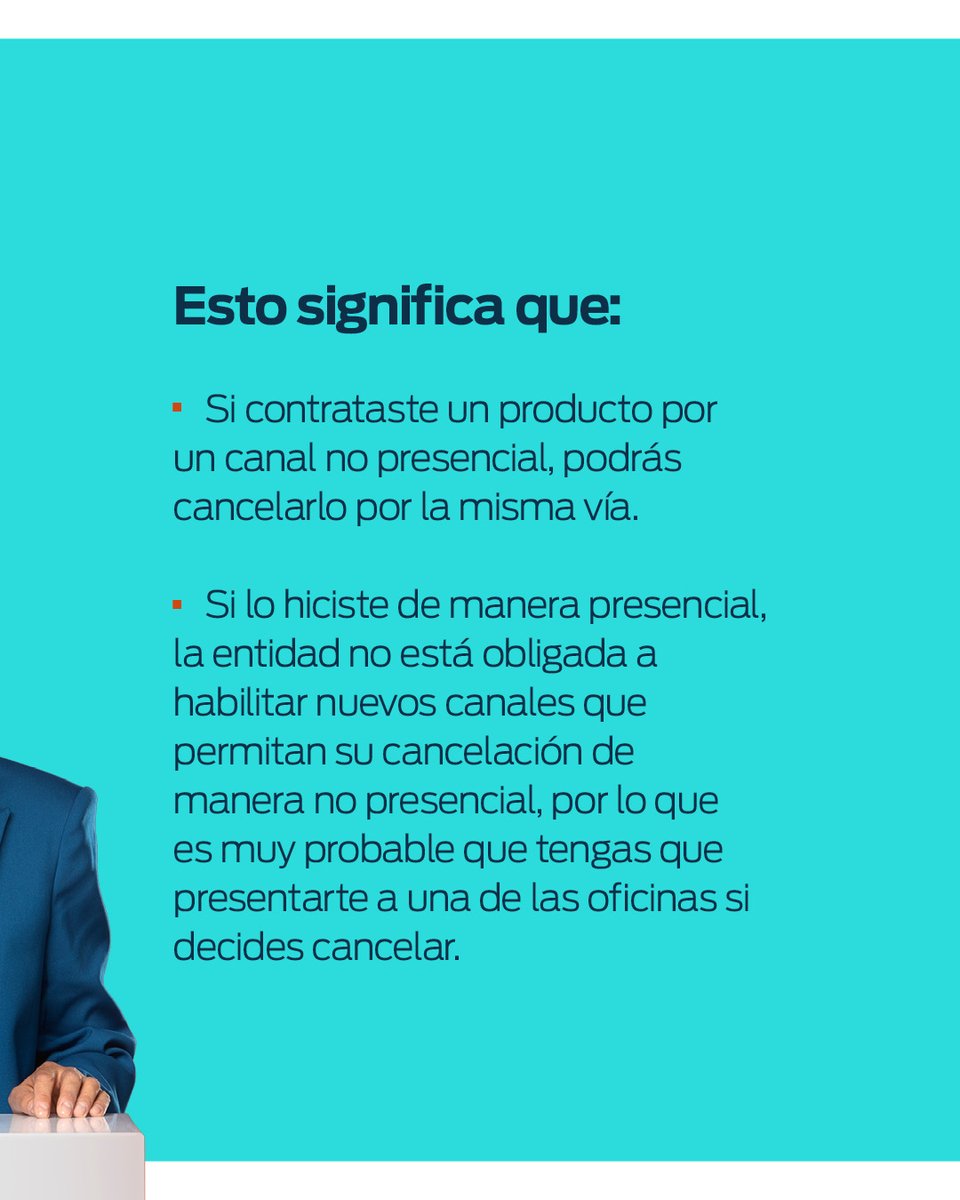 SuperdeBancosRD's tweet photo. Desliza para conocer más sobre los lineamientos de cancelación de productos y servicios.

#CircularSB #RegulaciónSB https://t.co/JLREKwOHHm