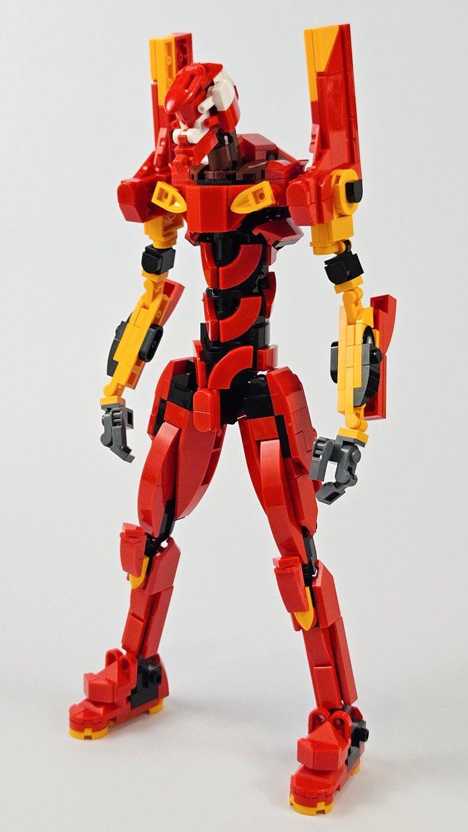 MintSodaBricks's tweet photo. Lego Eva Unit 02 MOC 26cm TV ver. #LEGO #evangelion #moc #レゴ #エヴァンゲリオン #EVA #EVA30 https://t.co/9YfHRLdjtb