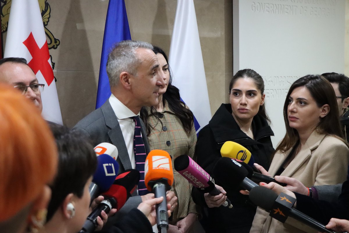 oscepa's tweet photo. OSCE PA President @perejoanpons and a high-level delegation today concluded a several-day visit to Georgia aimed at encouraging dialogue, strengthening democratic institutions, and promoting engagement across the political spectrum.  

🔗 https://t.co/28JqnIwno7 https://t.co/M2qnj1ku7e
