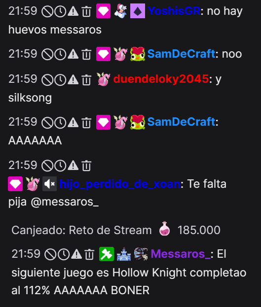 AnaDestiny_'s tweet photo. ¿Qué está pasando? Me acaban de canjear un reto de pasarme el #HollowKnight al 112%. Un año entero de superación y dolor, ¿de verdad es tan difícil? tengo miedo y me faltan manos. https://t.co/j43YQHZfBh