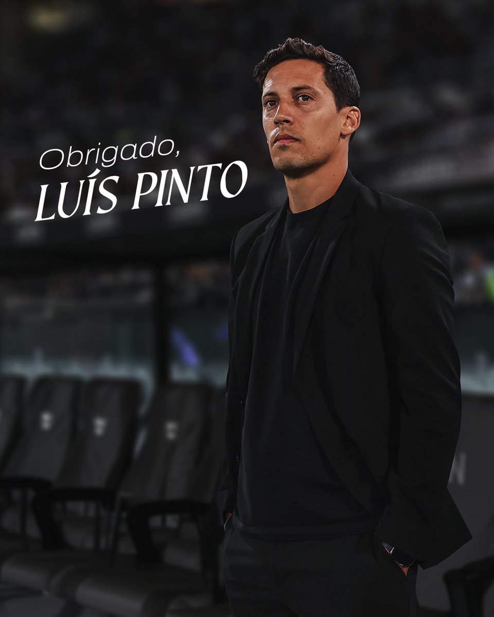 Um capítulo que nunca esqueceremos, inscrito na nossa história. Obrigado, Luís Pinto!

🗞️ A ligação entre a Vitória Sport Clube, Futebol SAD e o treinador chegou ao fim. Sabe mais em vitoriasc.pt e na App Oficial.