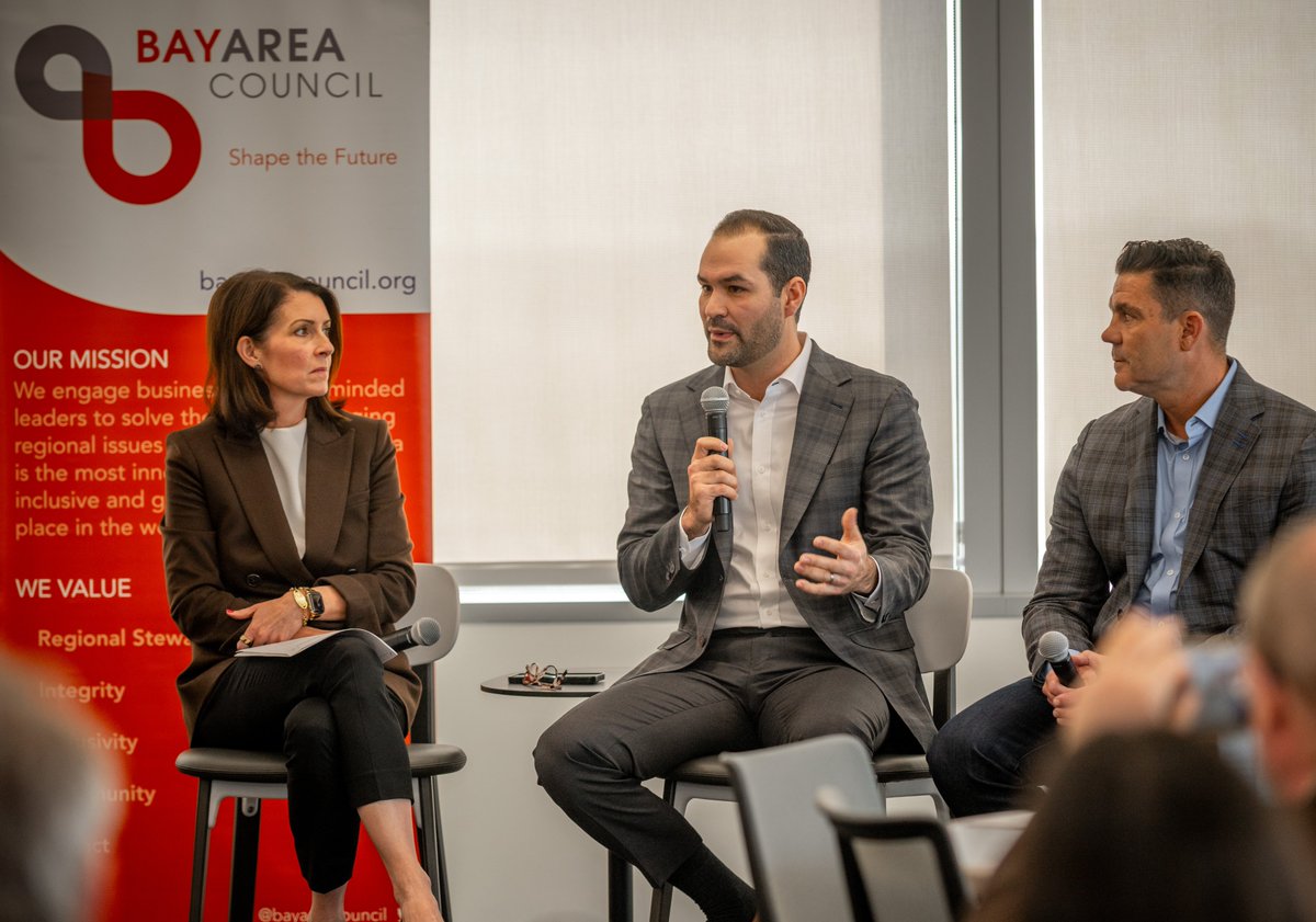 BayAreaCouncil's tweet photo. 2026 Ballot Initiative Fireside Chat!
Moderated by Kristina Lawson (@kdlaw ), Hanson Bridgett LLP

Panelists:
Tino Rossi, Swing Strategies - California
Brandon Castillo, Bicker, Castillo, Fairbanks &amp; Spitz Public Affairs https://t.co/i3gXCguPGA