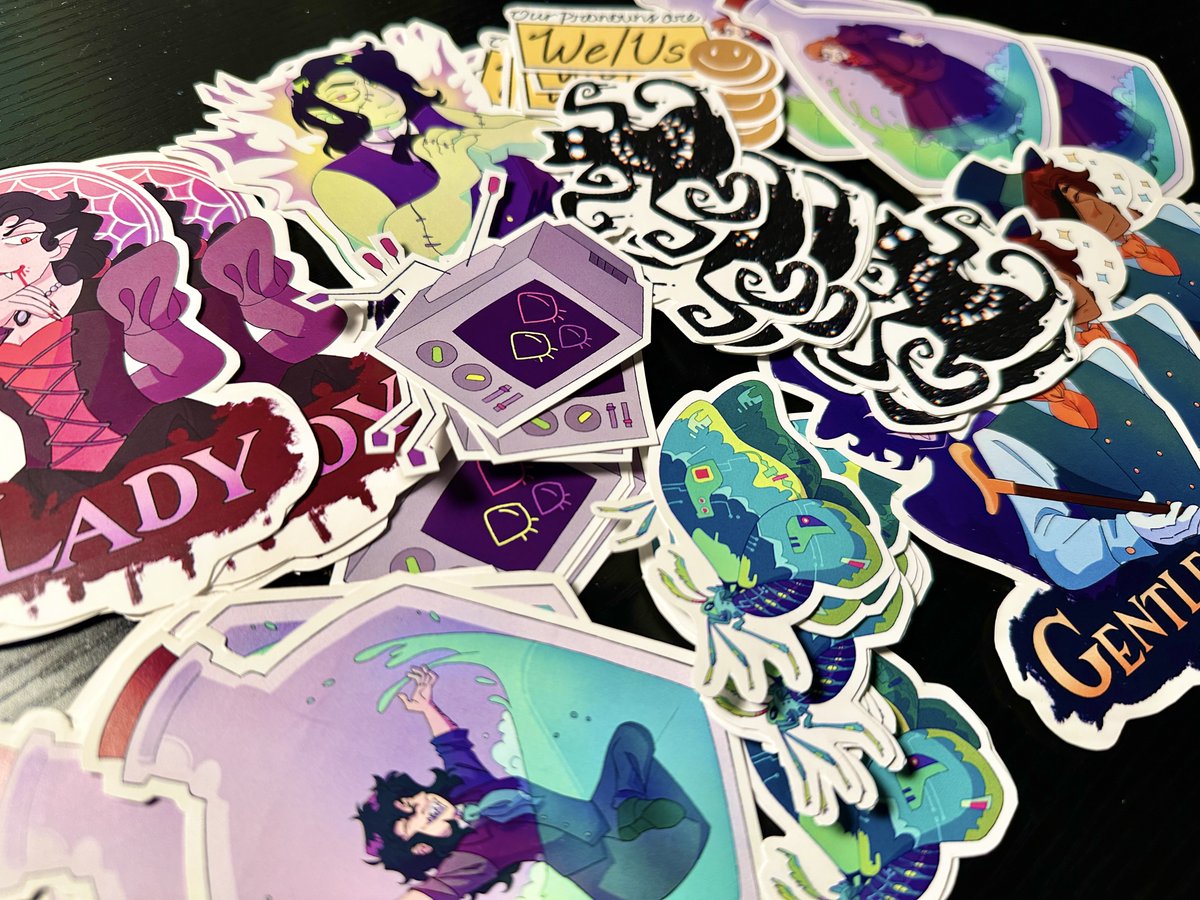 celestetcetera's tweet photo. My store is officially open!!!
Stickers, sticker sheets, and prints, all now available~
https://t.co/ksh59TRScV https://t.co/orFHN6fGjr
