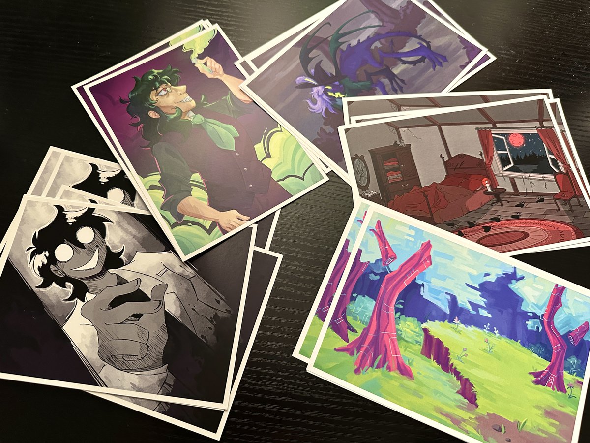 celestetcetera's tweet photo. Additionally, if you order now, I’ll throw in some *free* bonus 5"x7" prints, pictured below!! While supplies last. Feel free to message me through the “notes” section at checkout if you’d like a specific design, I’ll do my best to accommodate you! https://t.co/dLGy64Am4v