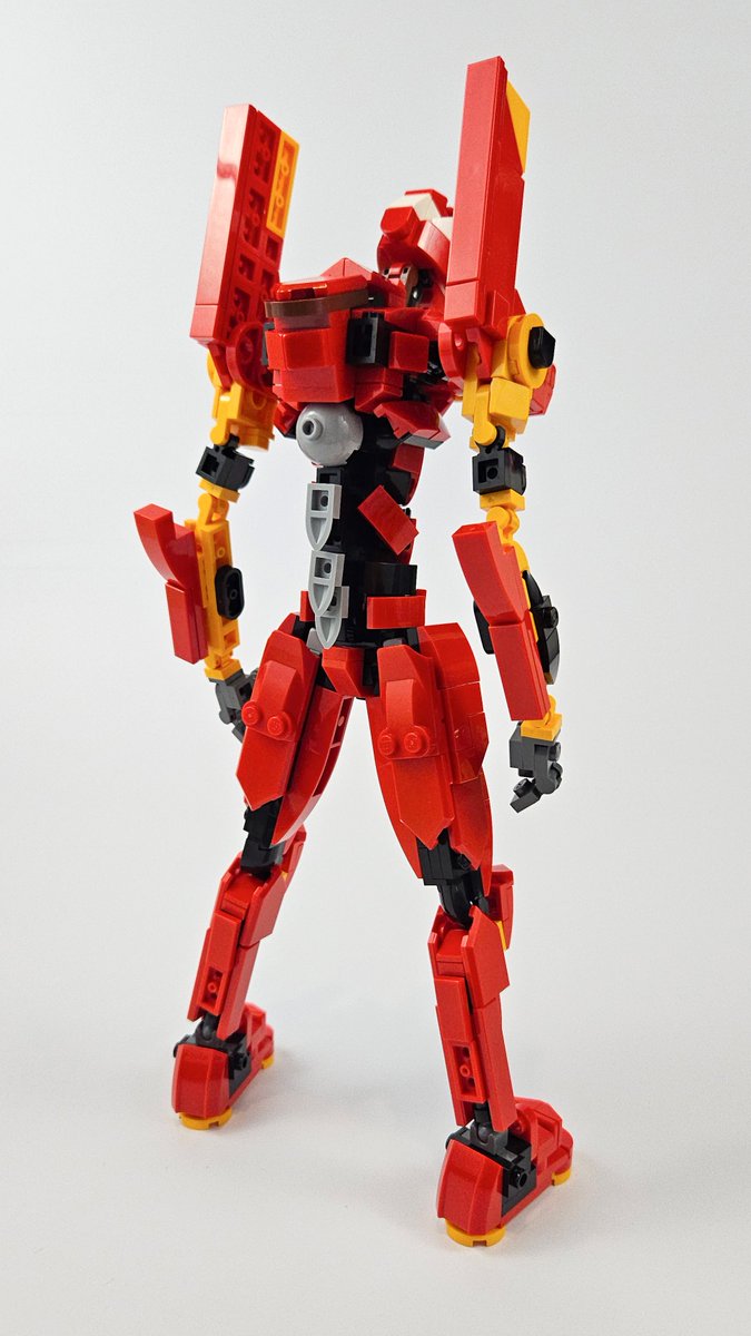 MintSodaBricks's tweet photo. Lego Eva Unit 02 MOC 26cm TV ver. #LEGO #evangelion #moc #レゴ #エヴァンゲリオン #EVA #EVA30 https://t.co/9YfHRLdjtb