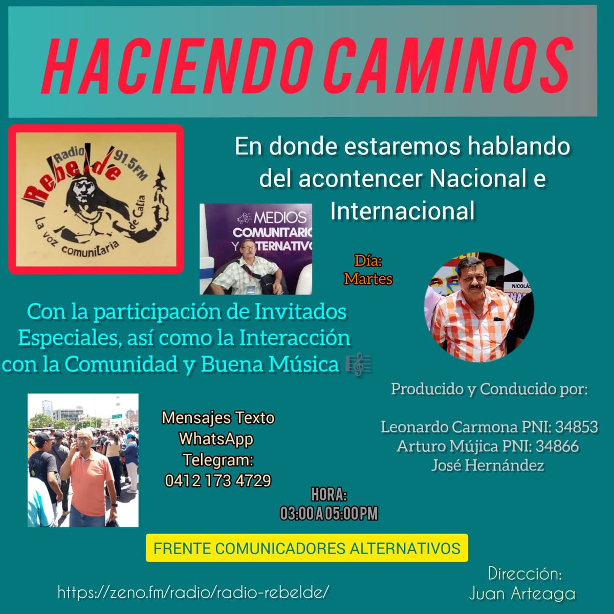 Radio Rebelde 91.5 fm tweet media