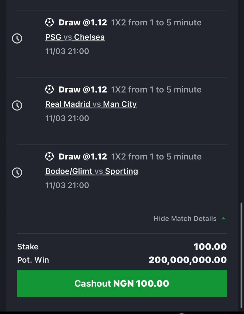 Winzone22's tweet photo. 5 mins draw On Sportybet Win 200M Ready 

Code is Ready Who is Ready?
Say boom if you are ready &amp; like  this post https://t.co/j96tAOa30Q
