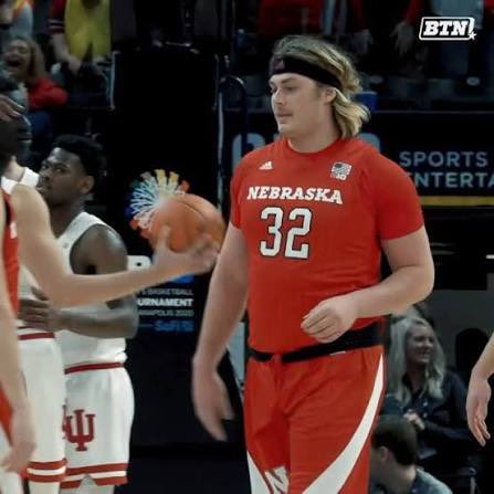Is Fred Hoiberg trying to poach from the football team again? #nebrasketball