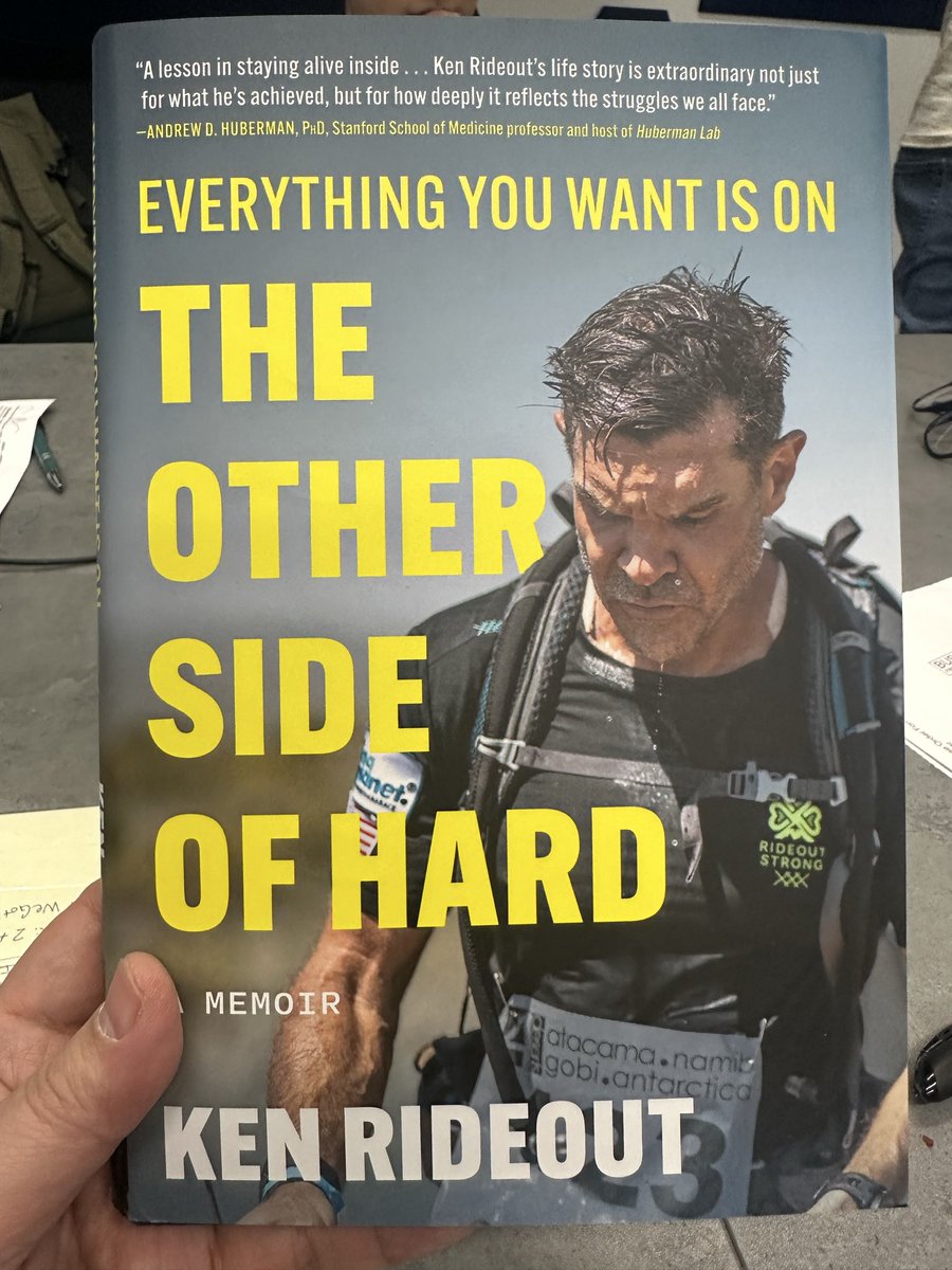 Congrats <a href="/KenRideout_/">Ken Rideout</a> on an inspiring book that a lot of people are going to love.  Adversity comes to everyone it’s how you approach and overcome it.  👍🚀👊
