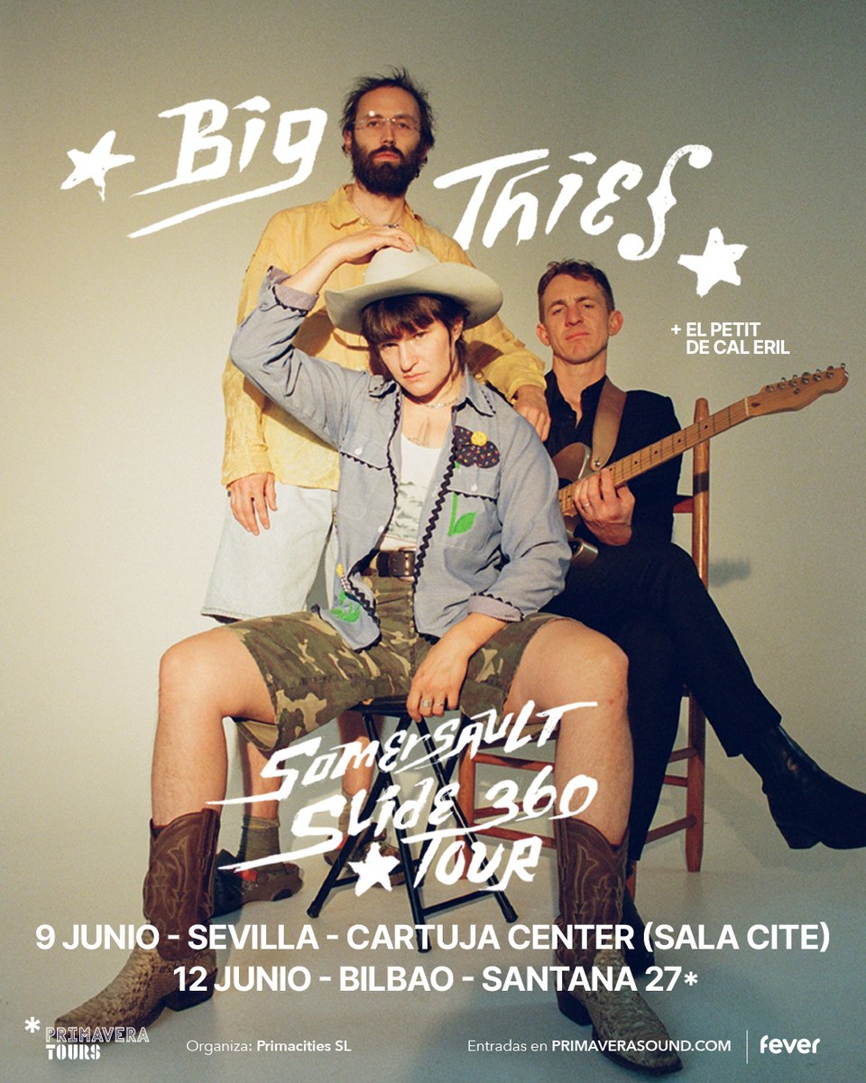 bankrobberbcn's tweet photo. big news!
el @petitdecaleril 
obrirà els concerts de @bigthiefmusic 
a Sevilla i Bilbao! https://t.co/mA6qEtAE9h