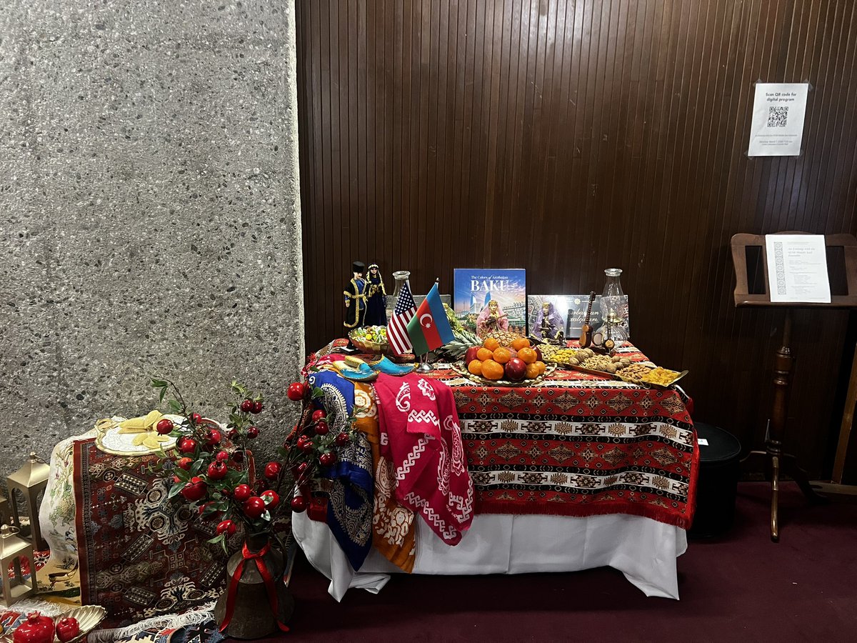 We attended a wonderful cultural program organized by UC Santa Barbara. As part of the Middle East Ensemble, the Azerbaijani music, performances and traditions were beautifully represented. Thank you to the organizers! 
#Azerbaijan #UnitedStates #California #Friendship
