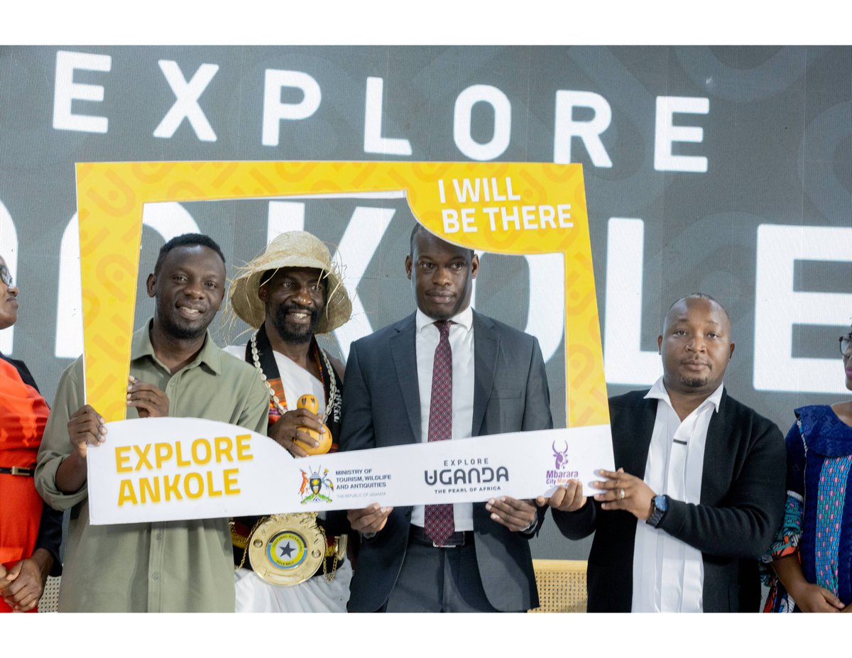 JosephSsebunya2's tweet photo. Today marked an exciting milestone as the Explore Ankole campaign was officially launched, unveiling the beauty, culture, and tourism potential of the Ankole sub-region. The initiative also builds momentum towards the upcoming Mbarara City Marathon 2026. #ExploreAnkole, #Mugaba https://t.co/IettFO1bpC