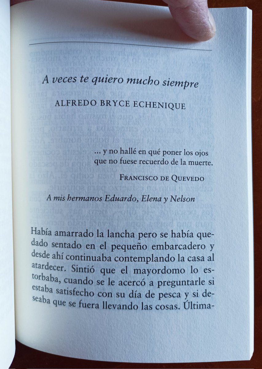Ha fallecido el escritor peruano Alfredo Bryce Echenique, descanse en paz 🌹
19/02/1939 - 10/03/2026

«A veces te quiero mucho siempre».
Alfredo Bryce Echenique en «Relatos de Amor», Círculo de Lectores, 1997.