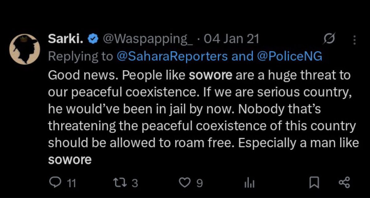 Dear <a href="/sowore/">Omoyele Sowore</a> you’re fighting for your enemy let them deal with him there