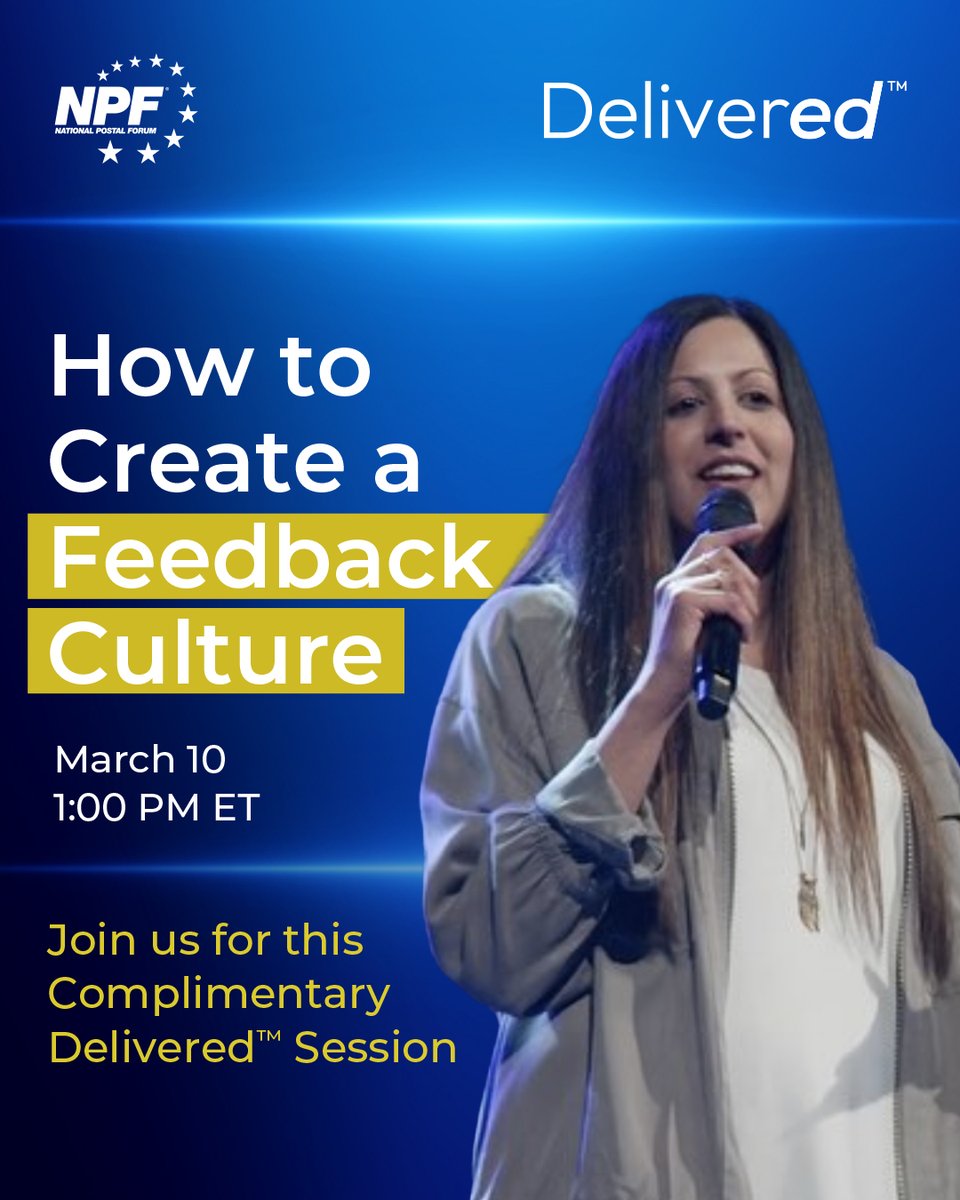 National Postal Forum tweet media