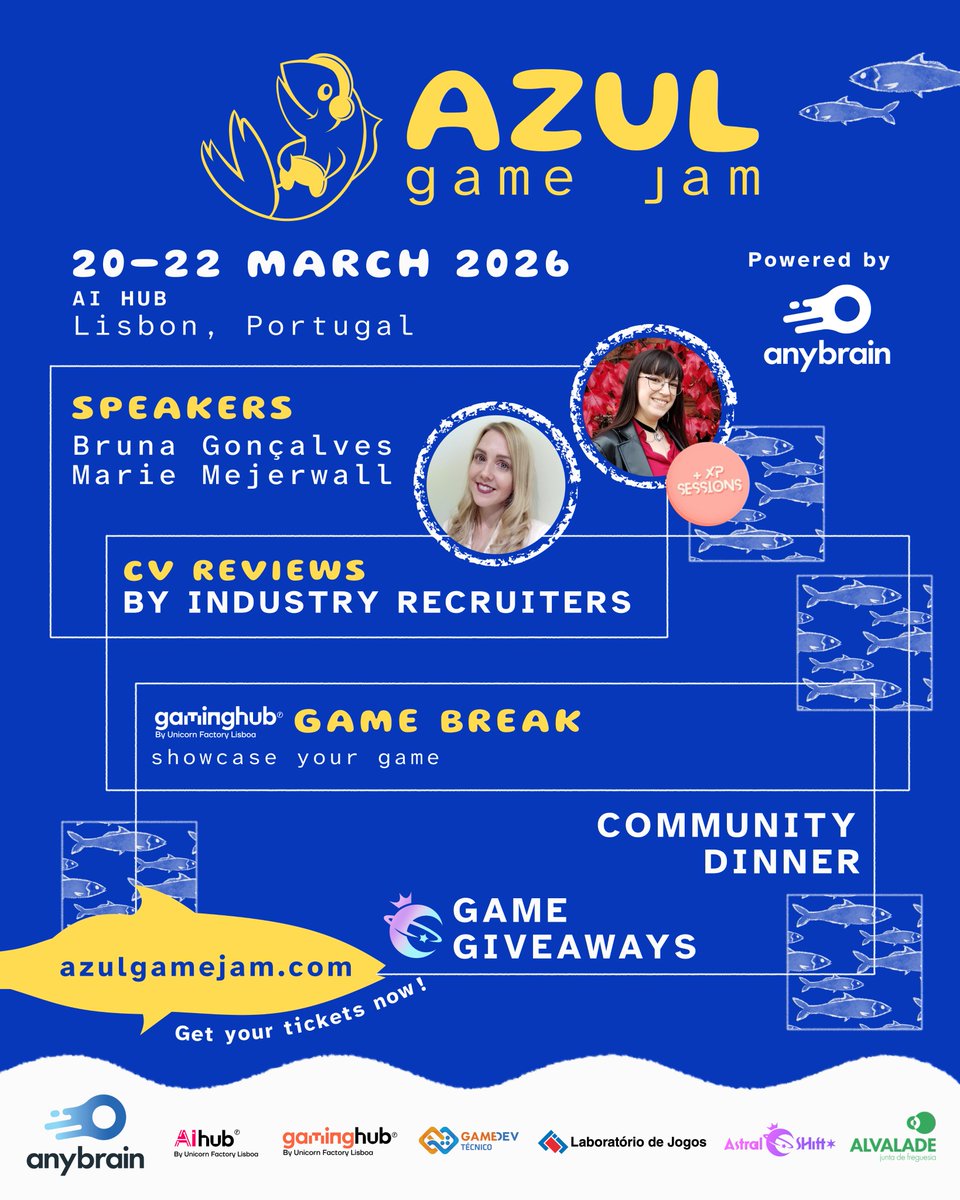 Azul Game Jam tweet media