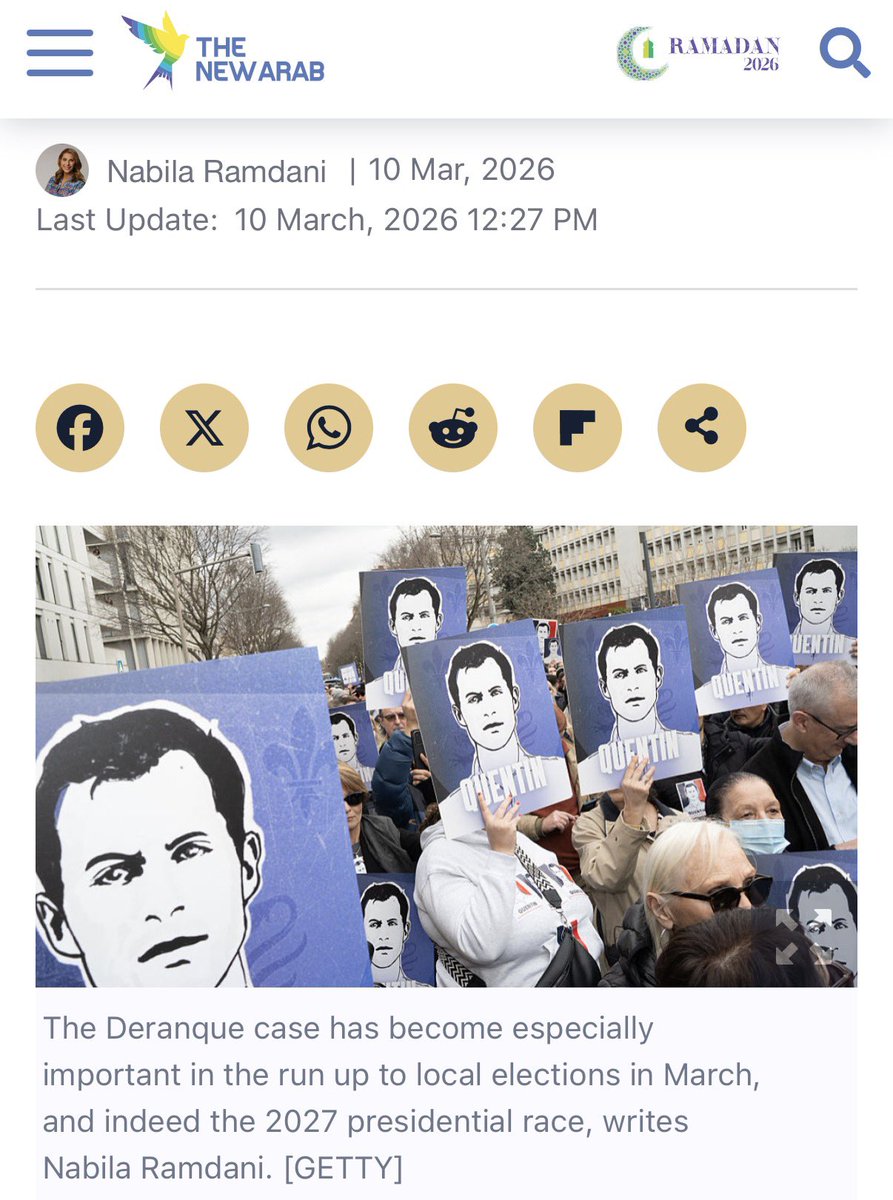 NabilaRamdani's tweet image. My OpEd for @The_NewArab:  

How #France's far-right is weaponising Quentin #Deranque’s death.
The killing of nationalist Quentin Deranque has rallied France's #farRight who are working hard to demonise the #left &amp;amp; ensure #LePen's win in future elections. 
newarab.com/opinion/how-fr…