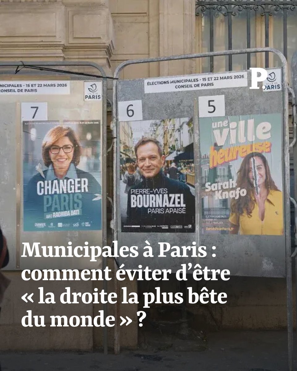 En n’étant pas de droite.